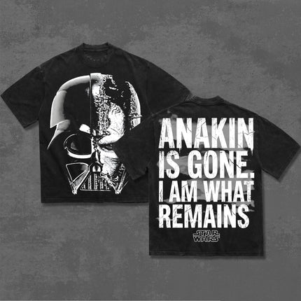 Darth Vader Anakin is Gone Star wars Washed T-Shirt, Hoodie 100% Cotton