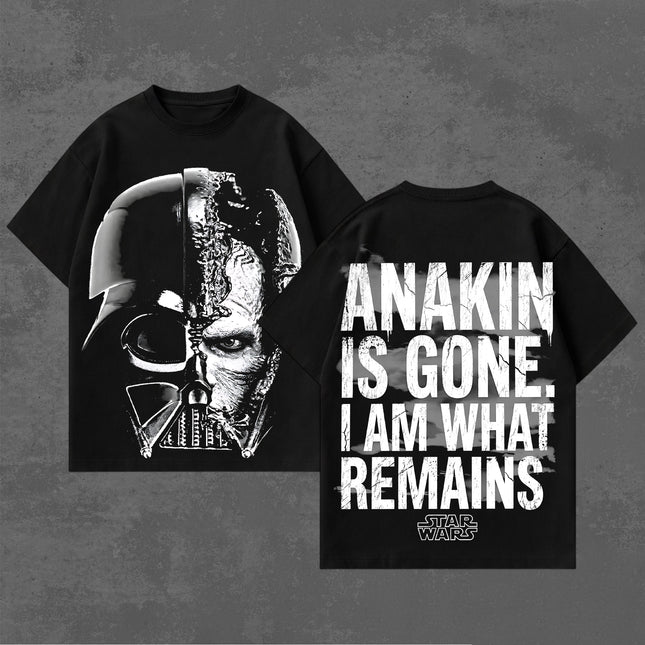 Darth Vader Anakin is Gone Star wars Washed T-Shirt, Hoodie 100% Cotton