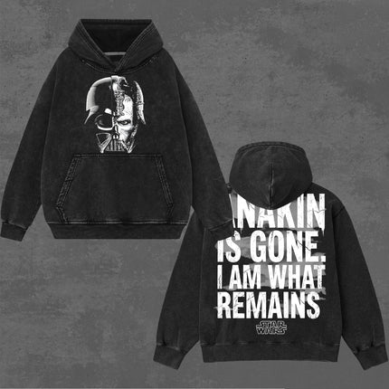 Darth Vader Anakin is Gone Star wars Washed T-Shirt, Hoodie 100% Cotton
