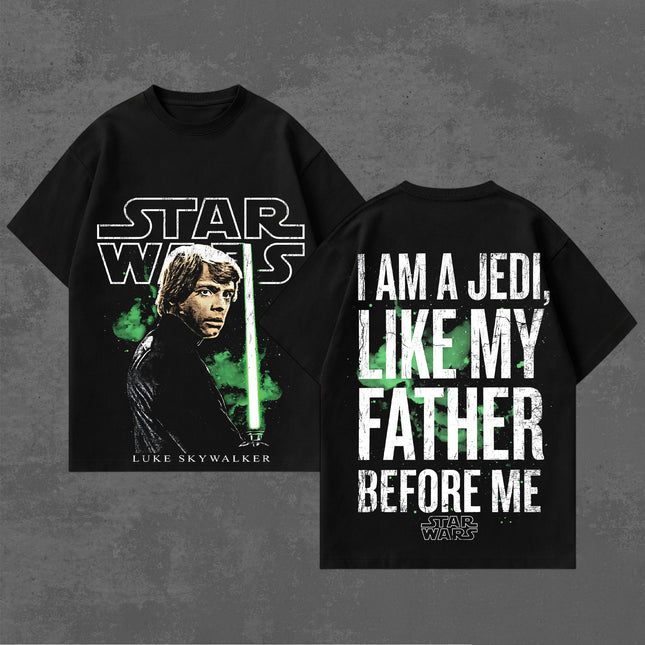 Luke Skywalker Star wars Washed T-Shirt, Hoodie 100% Cotton
