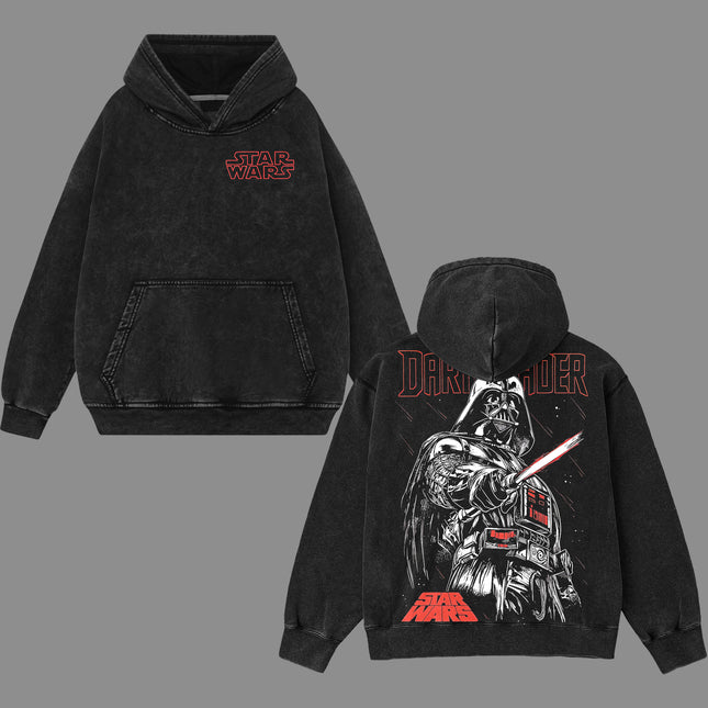 Darth Vader Star wars Washed T-Shirt 100% Cotton