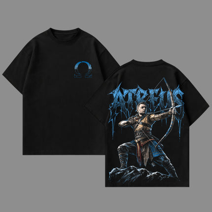 Atreus God of War Ragnarok Washed T-Shirt, Washed Hoodie 100%