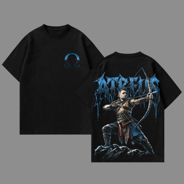 Atreus God of War Ragnarok Washed T-Shirt, Washed Hoodie 100%