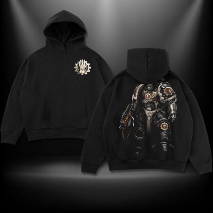 Iron hands Warhammer 40k Washed T-Shirt, Hoodie 100% Cotton