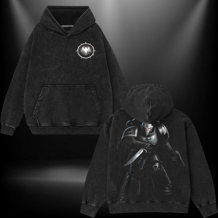 Raven Guard Warhammer 40k Washed T-Shirt, Hoodie 100% Cotton