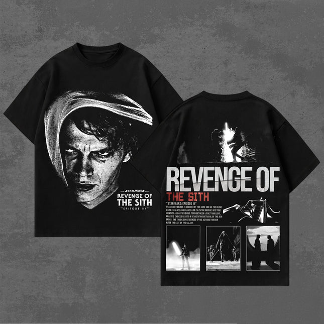 Anakin Skywalker Revenge of the Sith Star wars Washed T-Shirt, Hoodie 100% Cotton