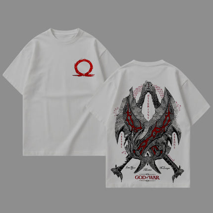 Blade of Chaos Kratos God of War Washed T-Shirt,Washed Hoodie 100%