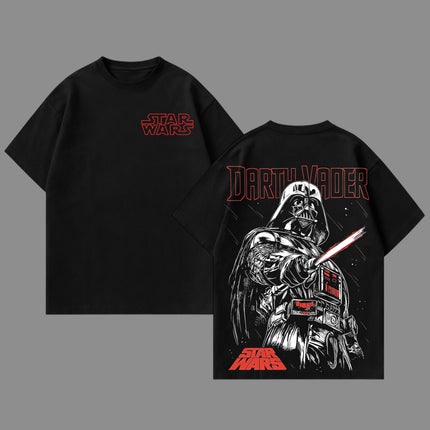 Darth Vader Star wars Washed T-Shirt 100% Cotton