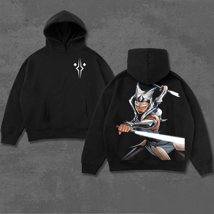 Ahsoka Tano Star wars Washed T-Shirt 100% Cotton