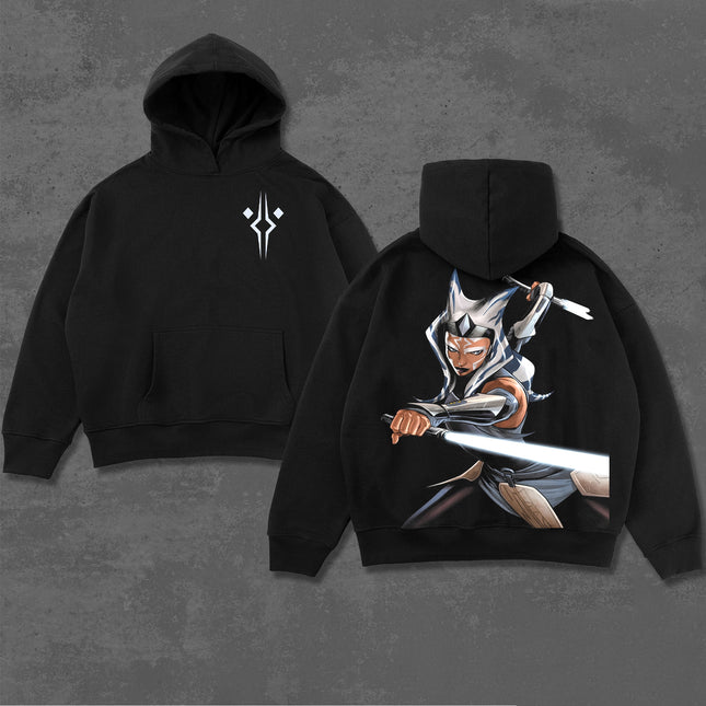 Ahsoka Tano Star wars Washed T-Shirt 100% Cotton