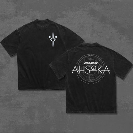Ahsoka Tano V2 Star wars Washed T-Shirt 100% Cotton