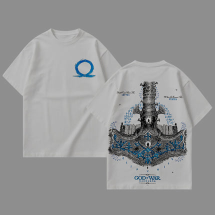 Thor Miljoner God of War Ragnarok  Washed T-Shirt,Washed Hoodie 100%