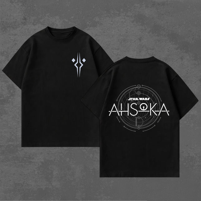 Ahsoka Tano V2 Star wars Washed T-Shirt 100% Cotton