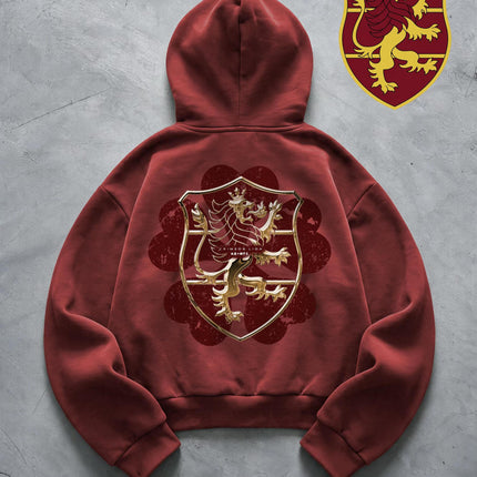 Black Clover Magic Knights Squads Washed Hoodie Collection – Black Bulls, Golden Dawn, Silver Eagles, Crimson Lion Kings Anime Oversized Streetwear Pullover, Unisex Gift for Anime Fans