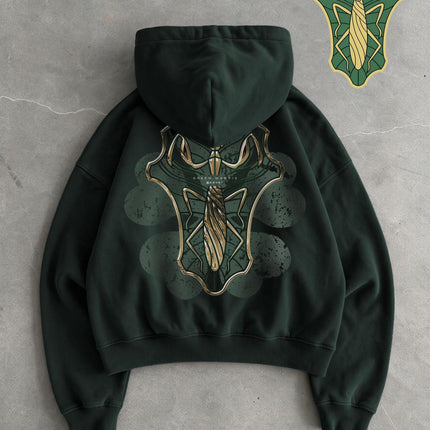 Black Clover Magic Knights Squads Washed Hoodie Collection – Black Bulls, Golden Dawn, Silver Eagles, Crimson Lion Kings Anime Oversized Streetwear Pullover, Unisex Gift for Anime Fans